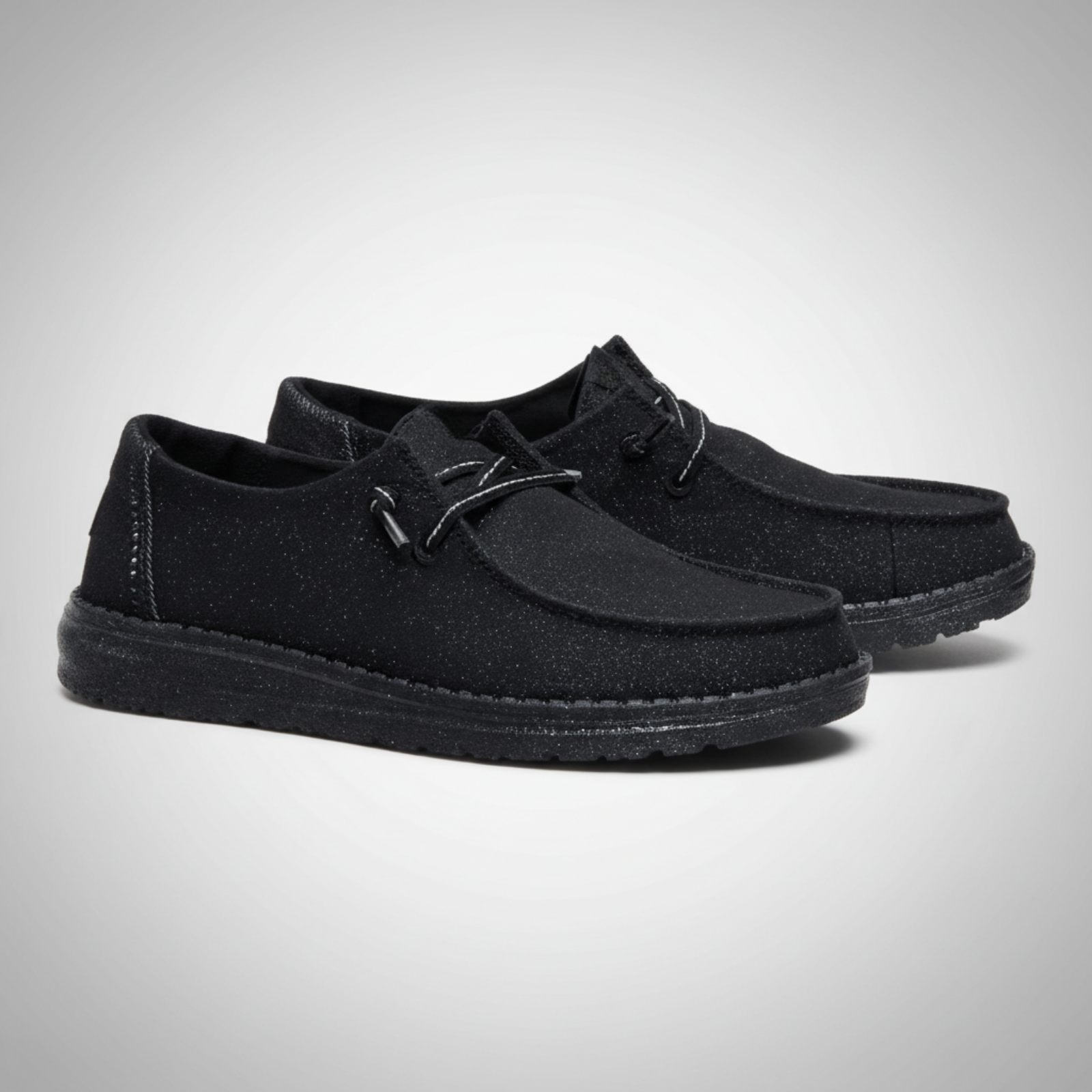 Stardust Glitter Slip On Casual Shoes For Women