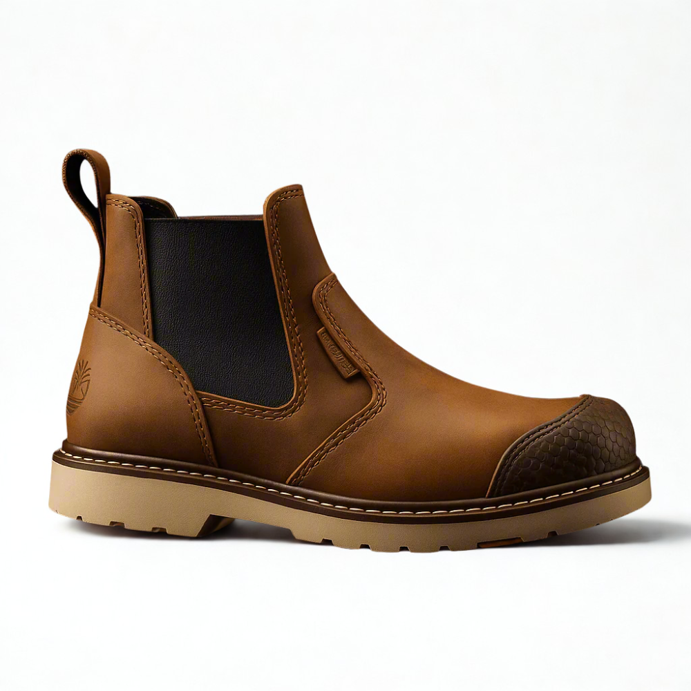 The Ohman Soft Toe Chelsea Hiking Boots For All Terrain Wear-The Boston Boots