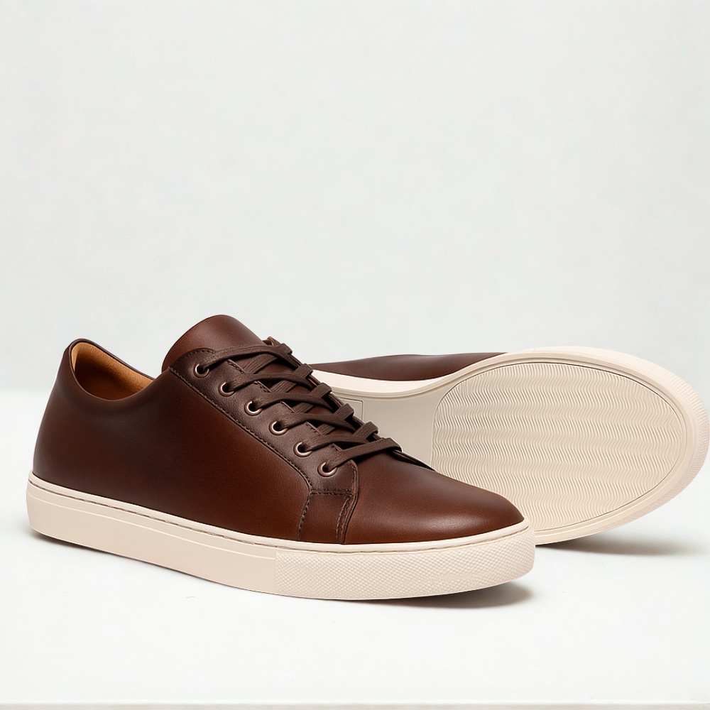 Premier Low Top Classic Lace Up Sneakers-The Boston Boots