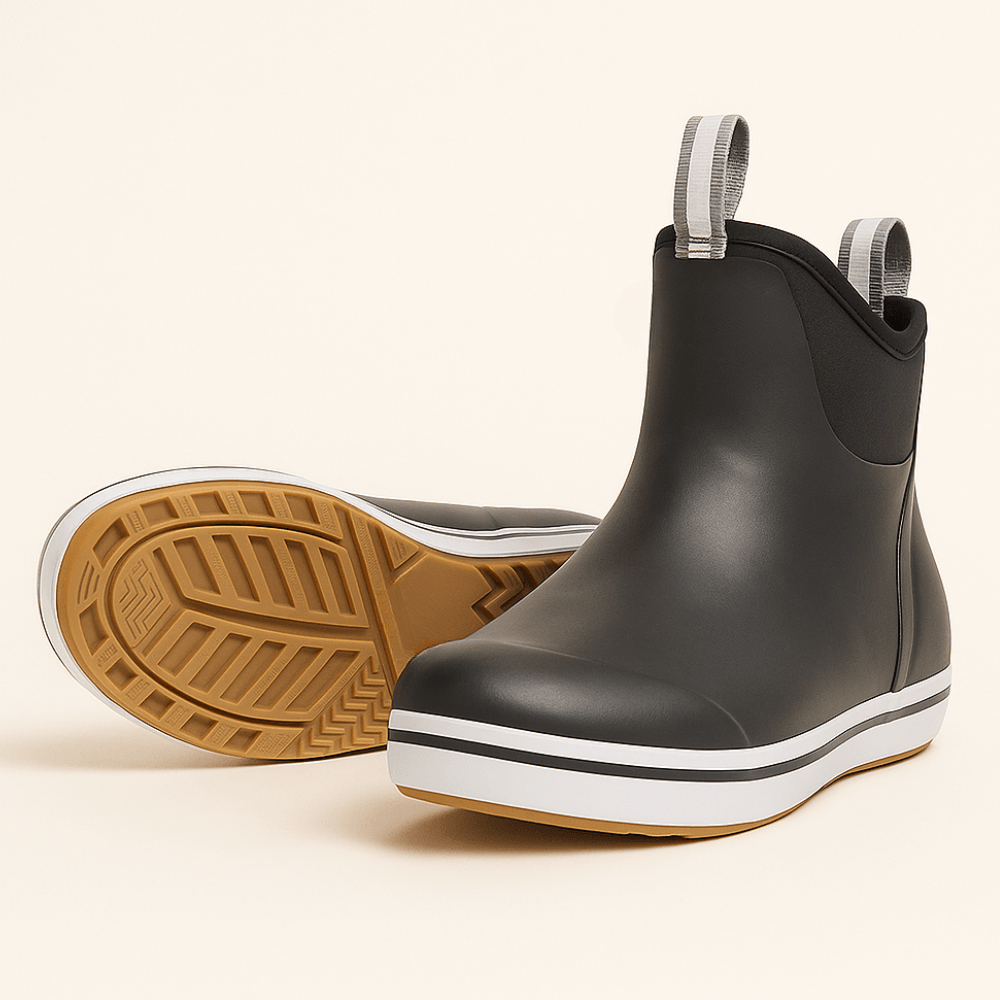 Womens 6 In Ankle Deck Waterproof Outdoor Boots-The Boston Boots