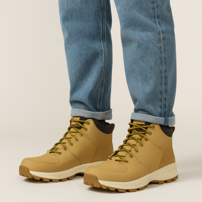 Winter Ready Hiking Leather Boots - The Boston Boots