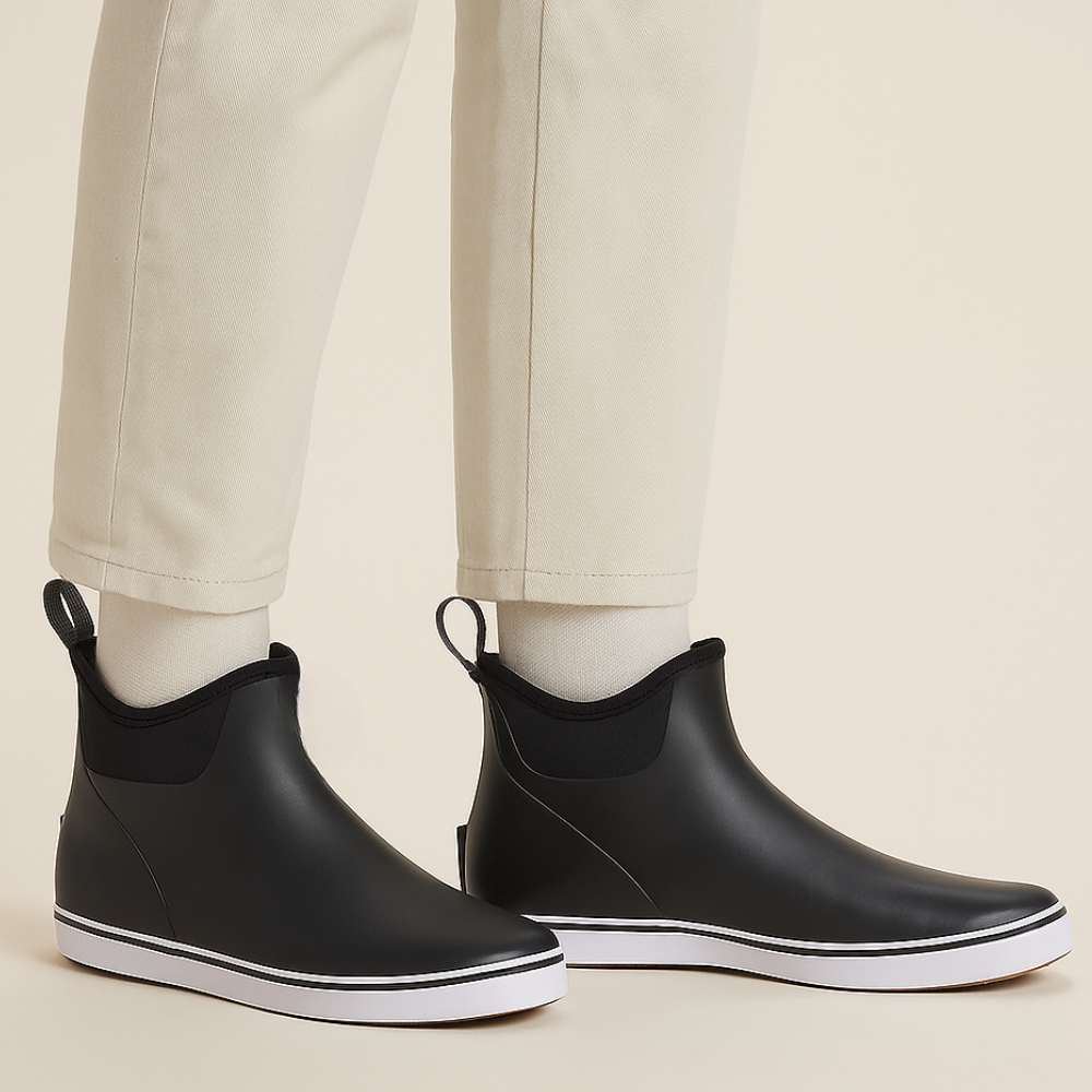 Womens 6 In Ankle Deck Waterproof Outdoor Boots-The Boston Boots