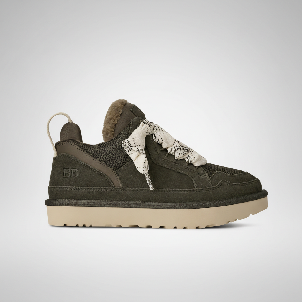 Lowmel Suede Mesh Sneaker