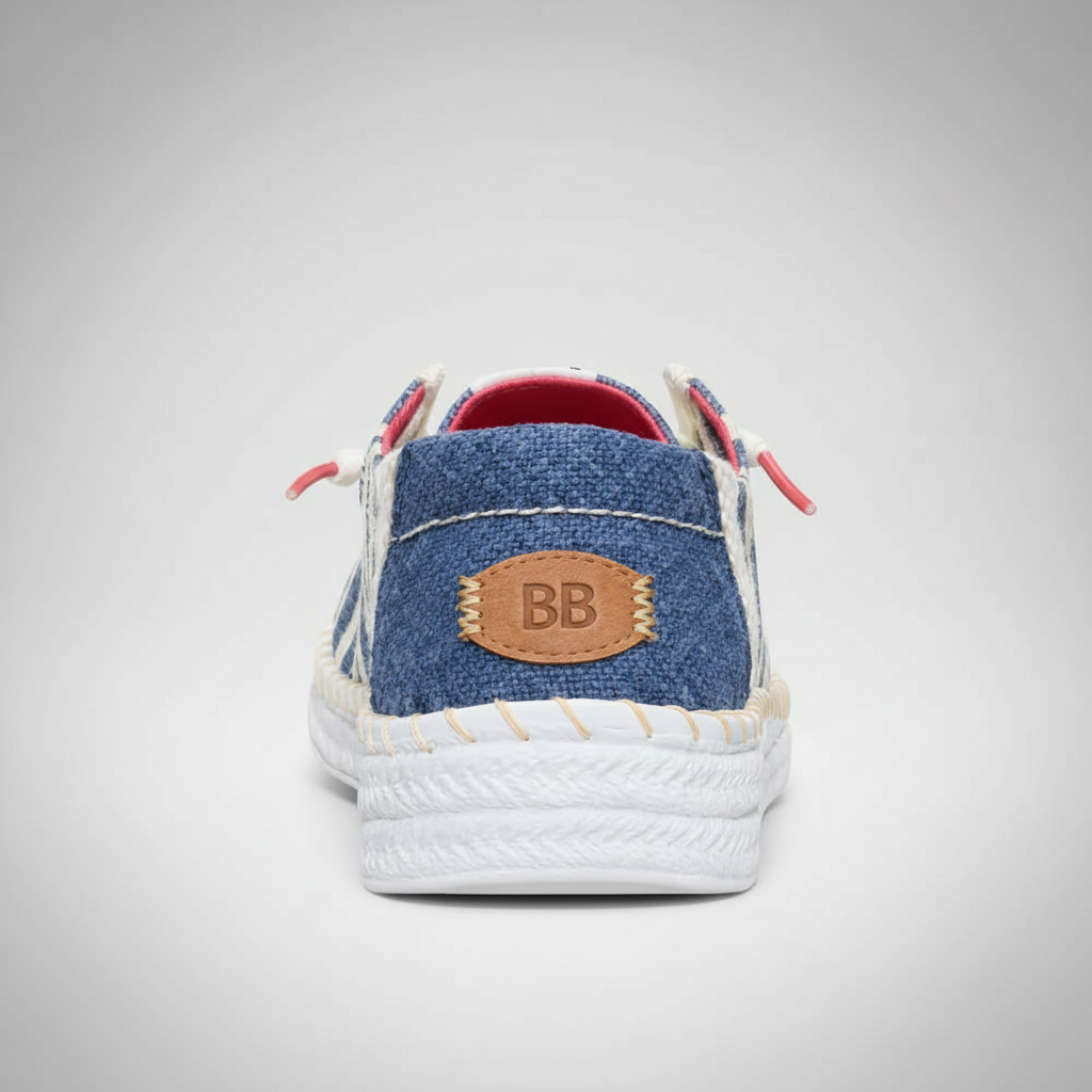 Espadrille Coast Striped Casual Shoes For Women