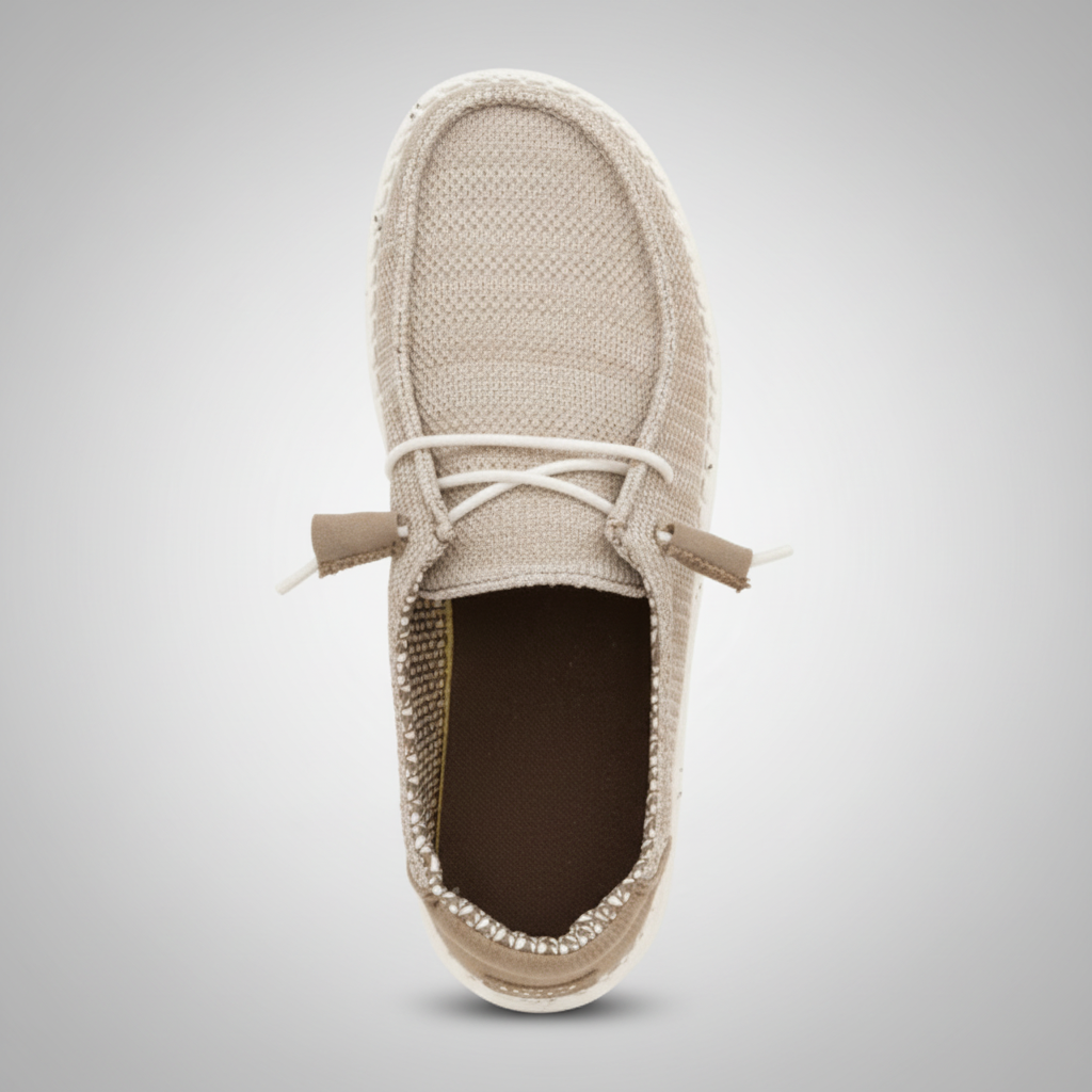 Stretch Mesh Lightweight Slip On Shoes