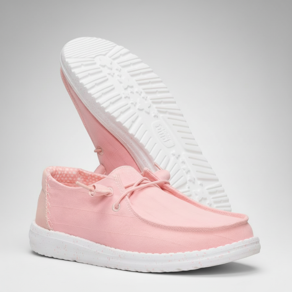 Wendy Chambray Grid Casual Shoe