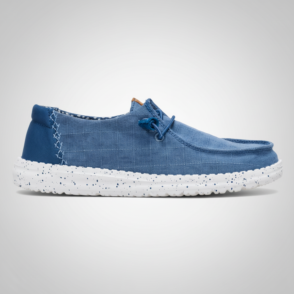 Wendy Chambray Grid Casual Shoe