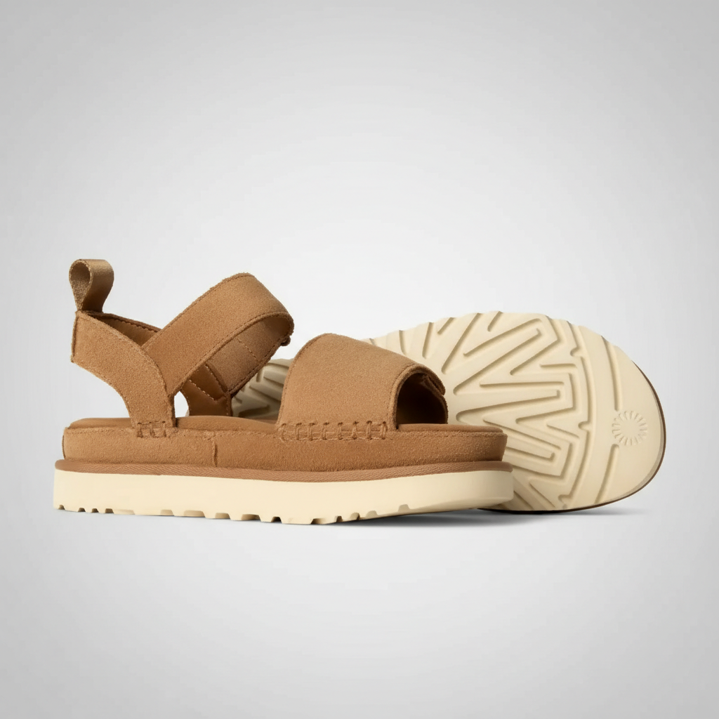 Goldenstar Suede Hook Loop Sandal