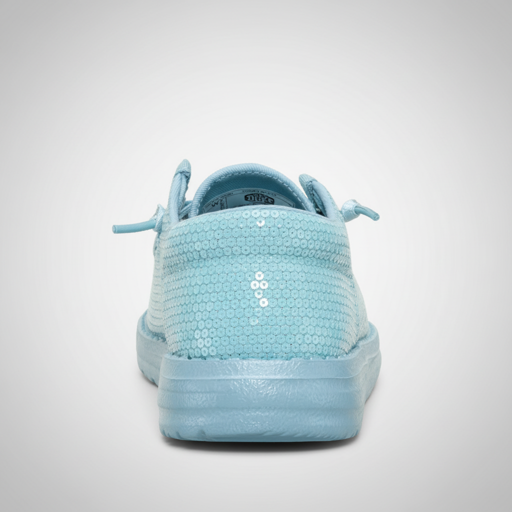 Sequin Lightweight Casual Slip On Shoes