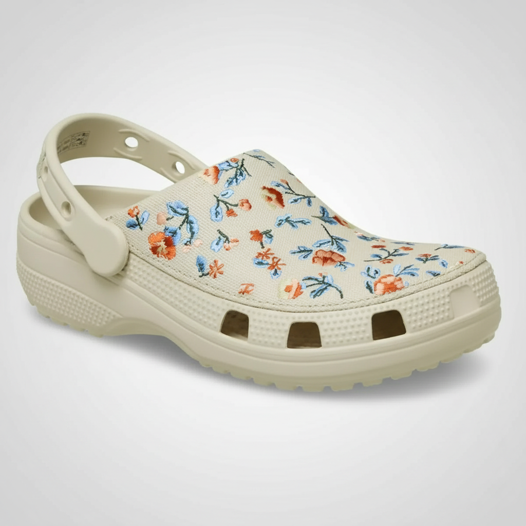 Crocs Adult Classic Crafted Floral Clogs