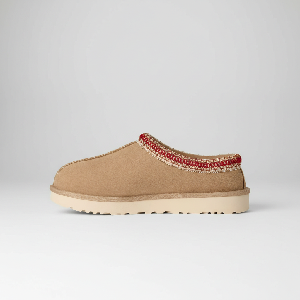 Tasman II Suede Slip On Platform Slipper