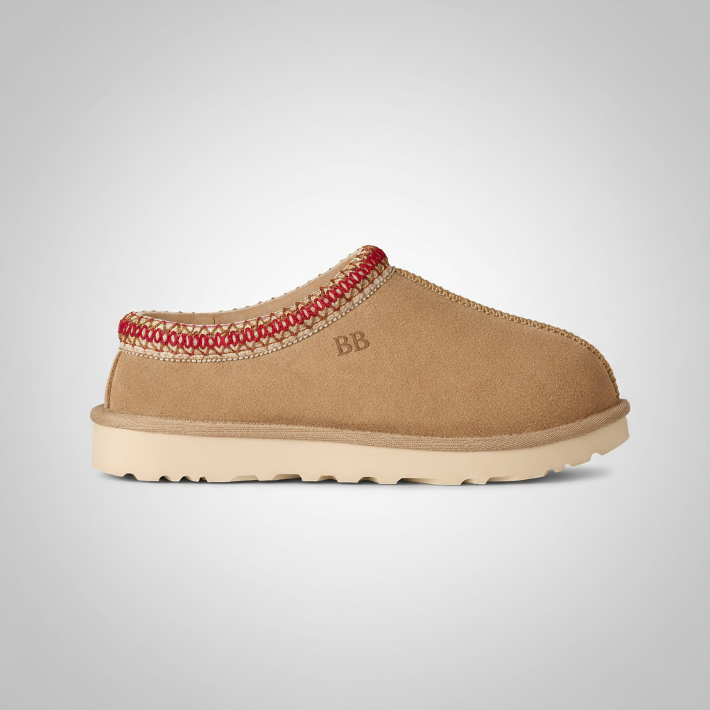 Tasman II Suede Slip On Platform Slipper