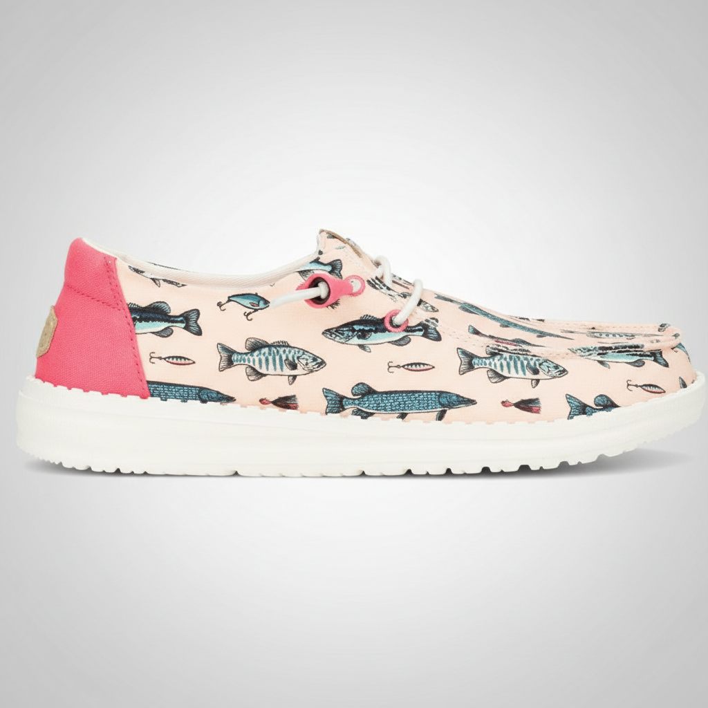 Wendy Fish Lure Casual Slip On Shoe