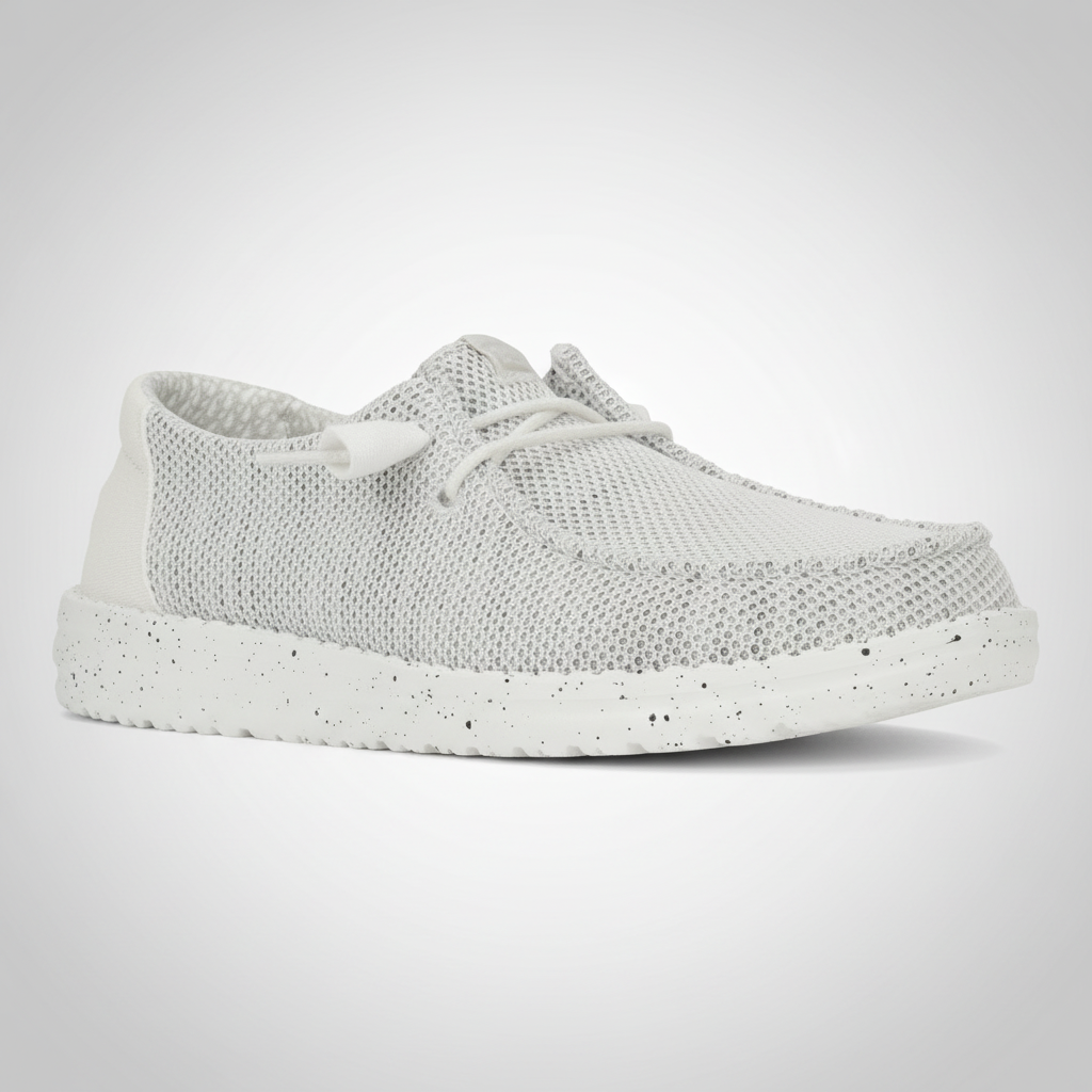 Stretch Mesh Lightweight Slip On Shoes