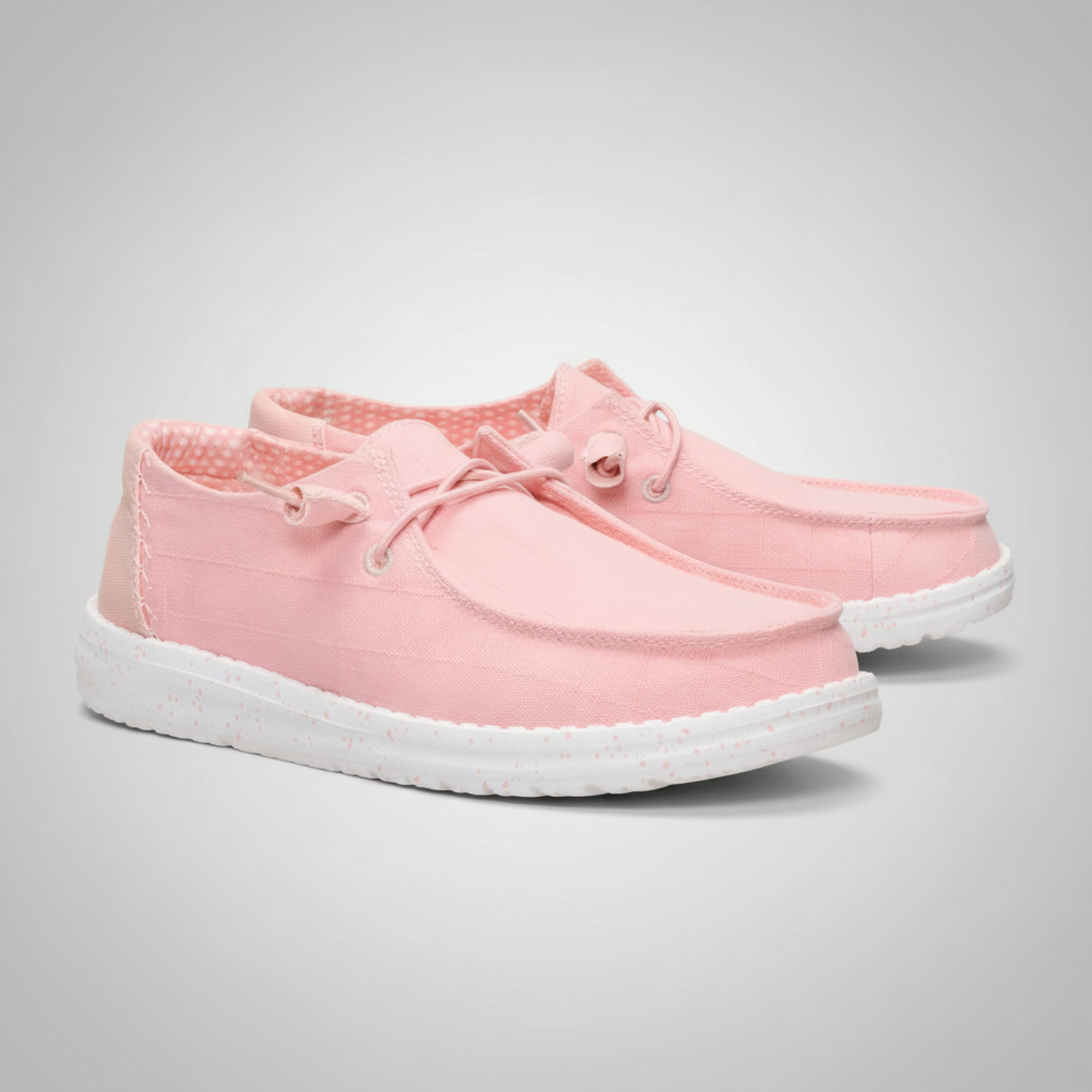 Wendy Chambray Grid Casual Shoe