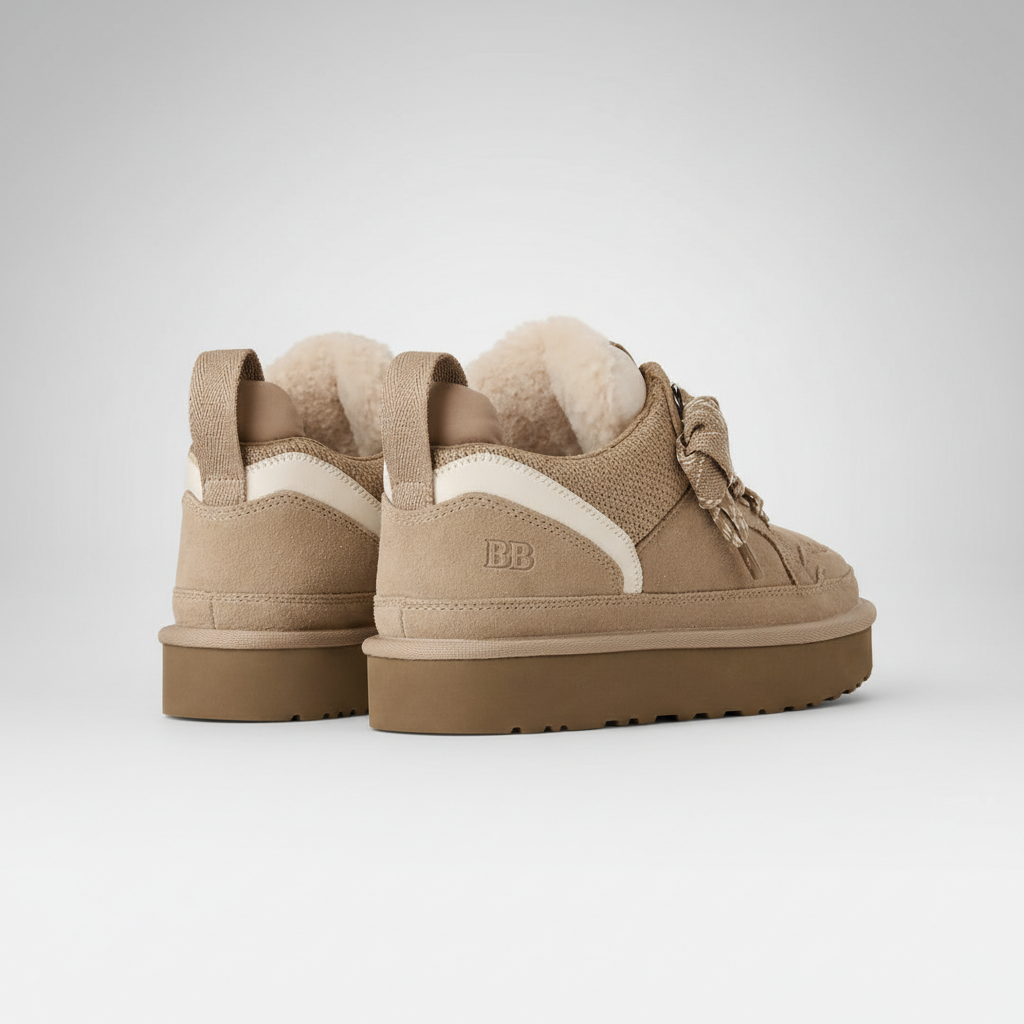 Lowmel Suede Mesh Sneaker