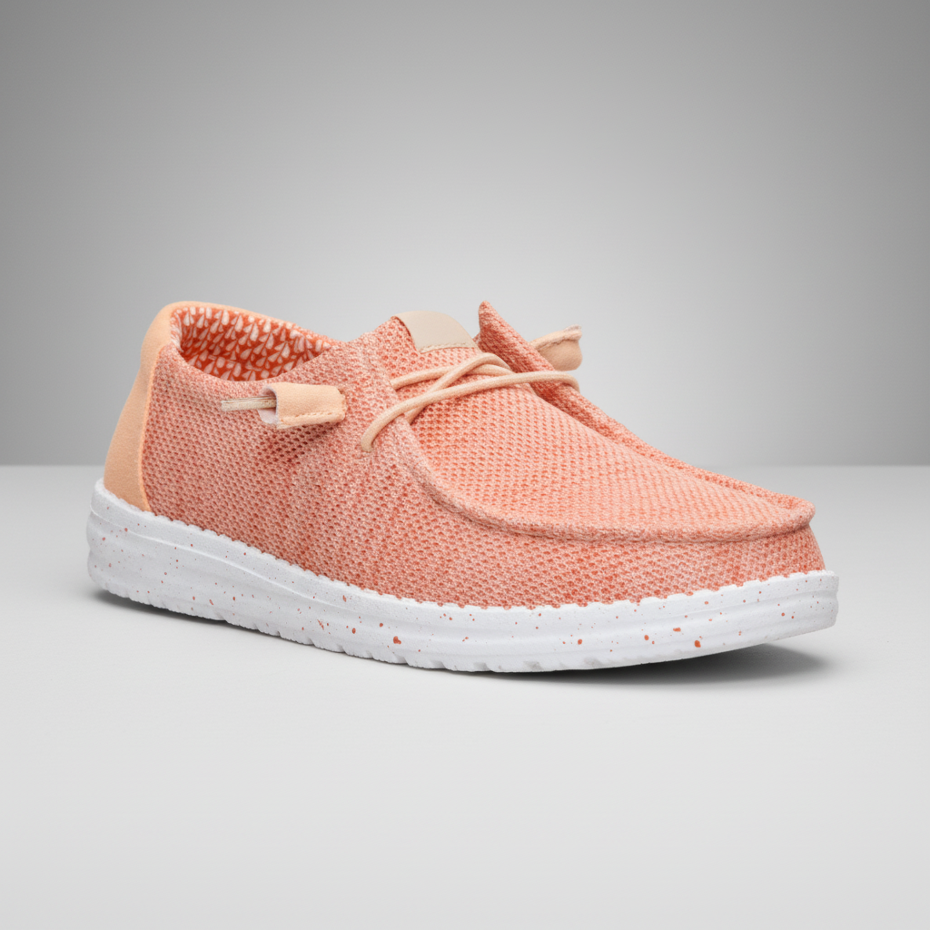 Stretch Mesh Lightweight Slip On Shoes