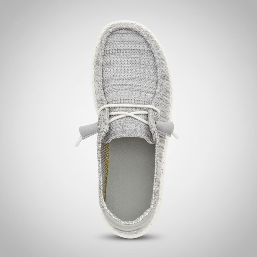 Stretch Mesh Lightweight Slip On Shoes