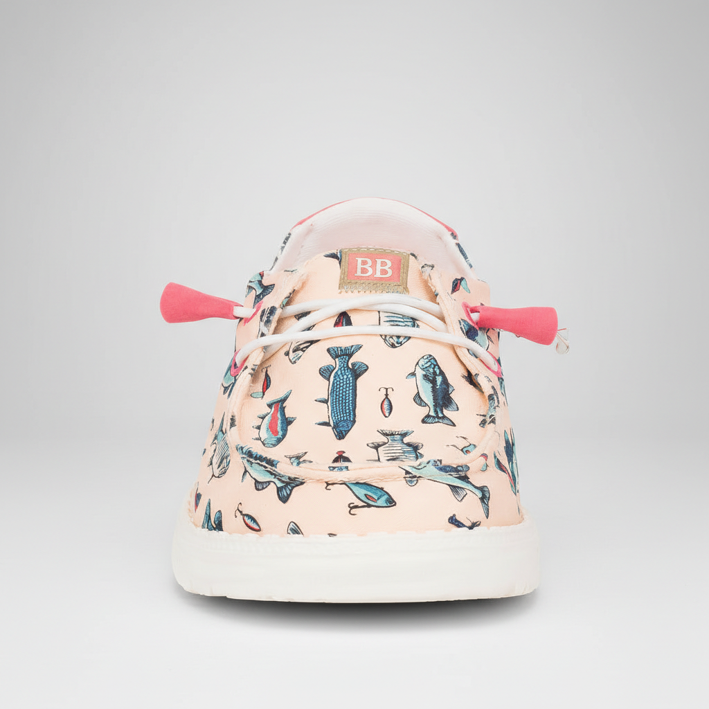 Wendy Fish Lure Casual Slip On Shoe