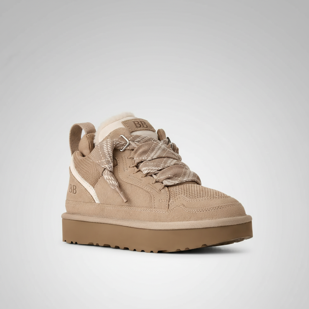 Lowmel Suede Mesh Sneaker