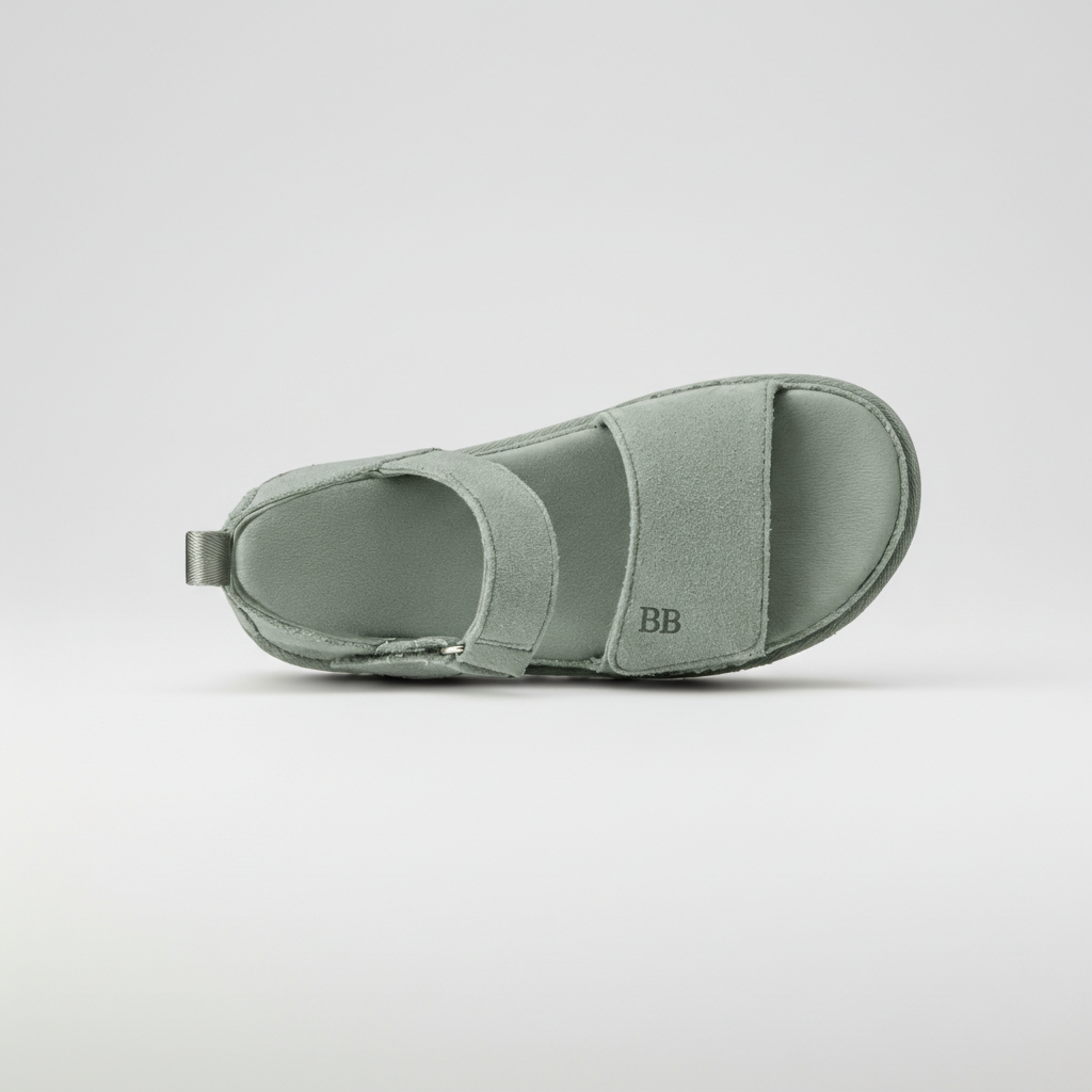 Goldenstar Suede Hook Loop Sandal