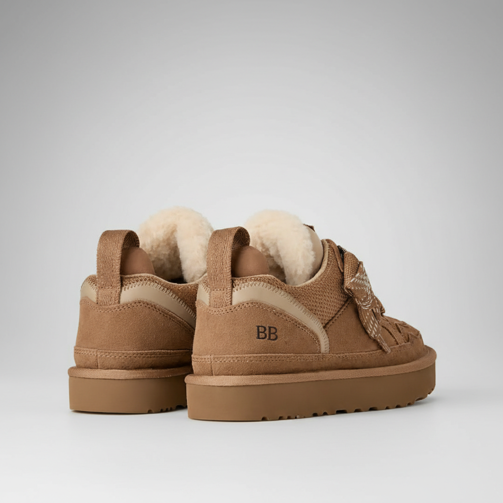 Lowmel Suede Mesh Sneaker