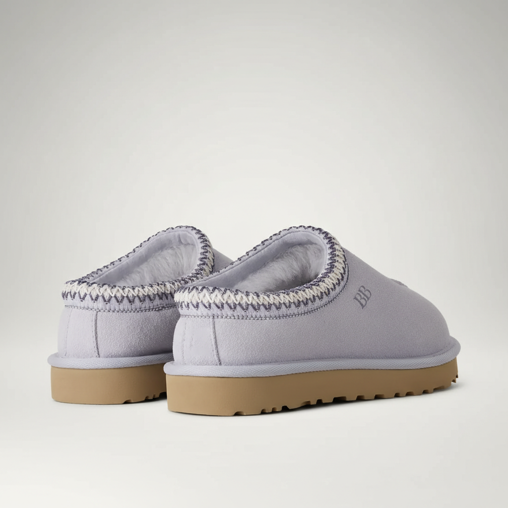 Tasman II Suede Slip On Platform Slipper