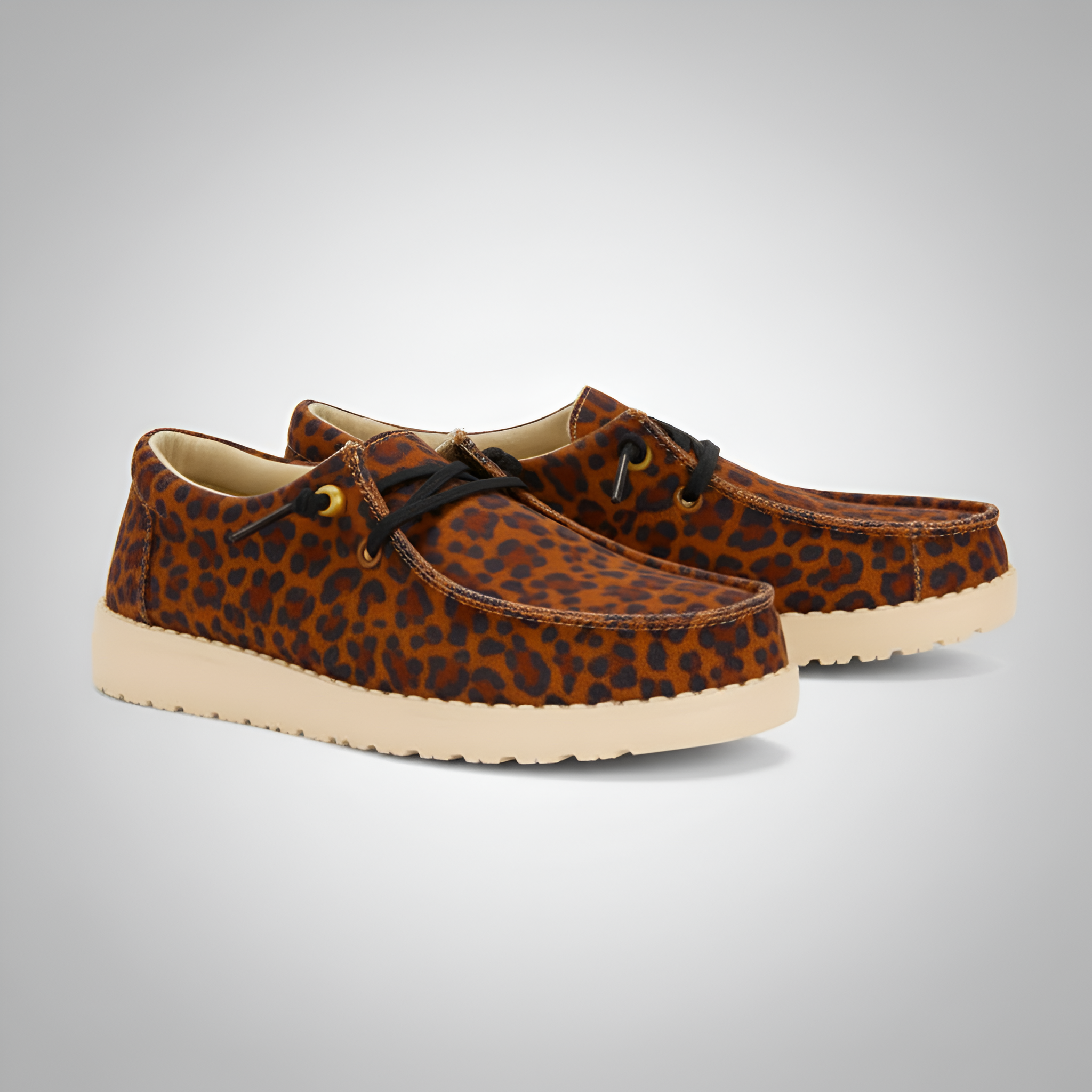 Animal Pattern Comfort Walking Shoes For Women