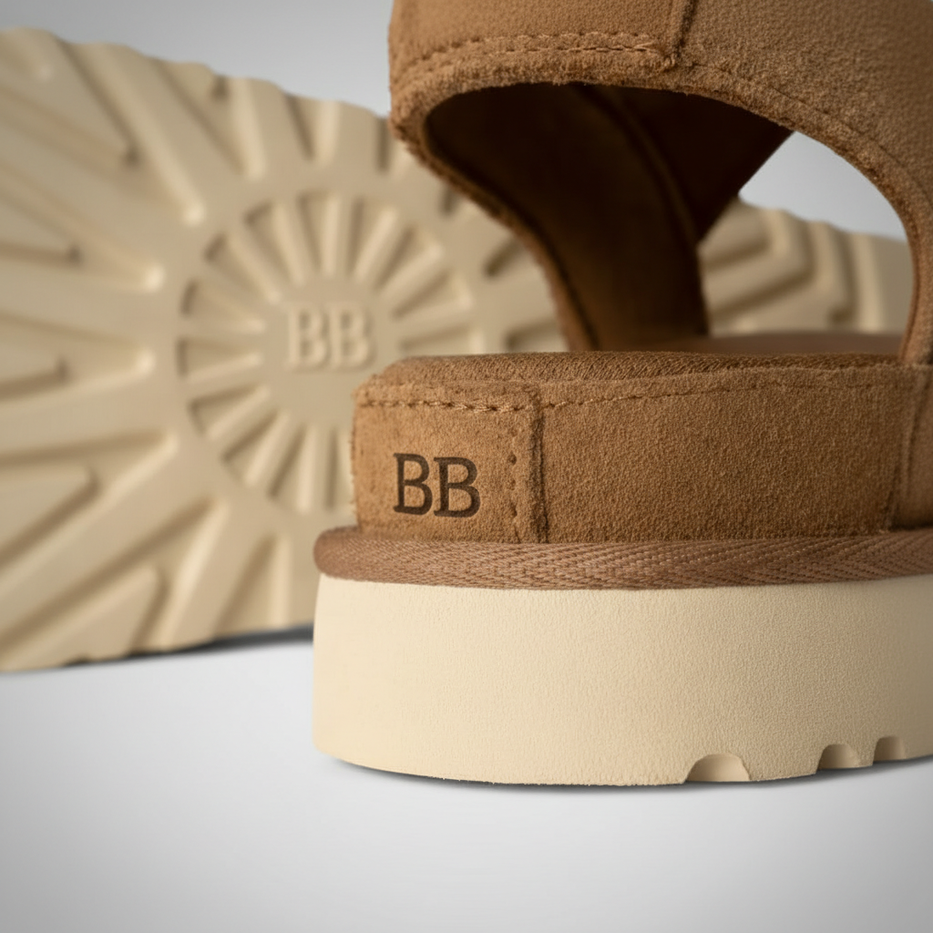 Goldenstar Suede Hook Loop Sandal