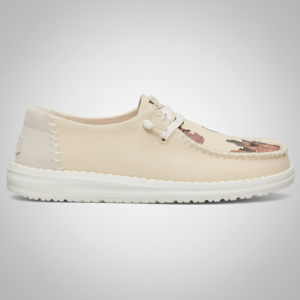 Cross Stitch Embroidered Everyday Canvas Shoes