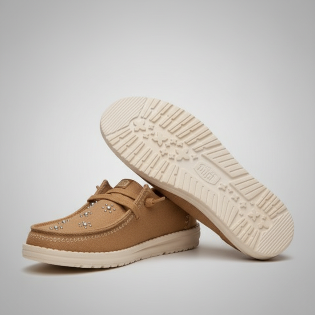 Decorative Star Stud Details Casual Shoes