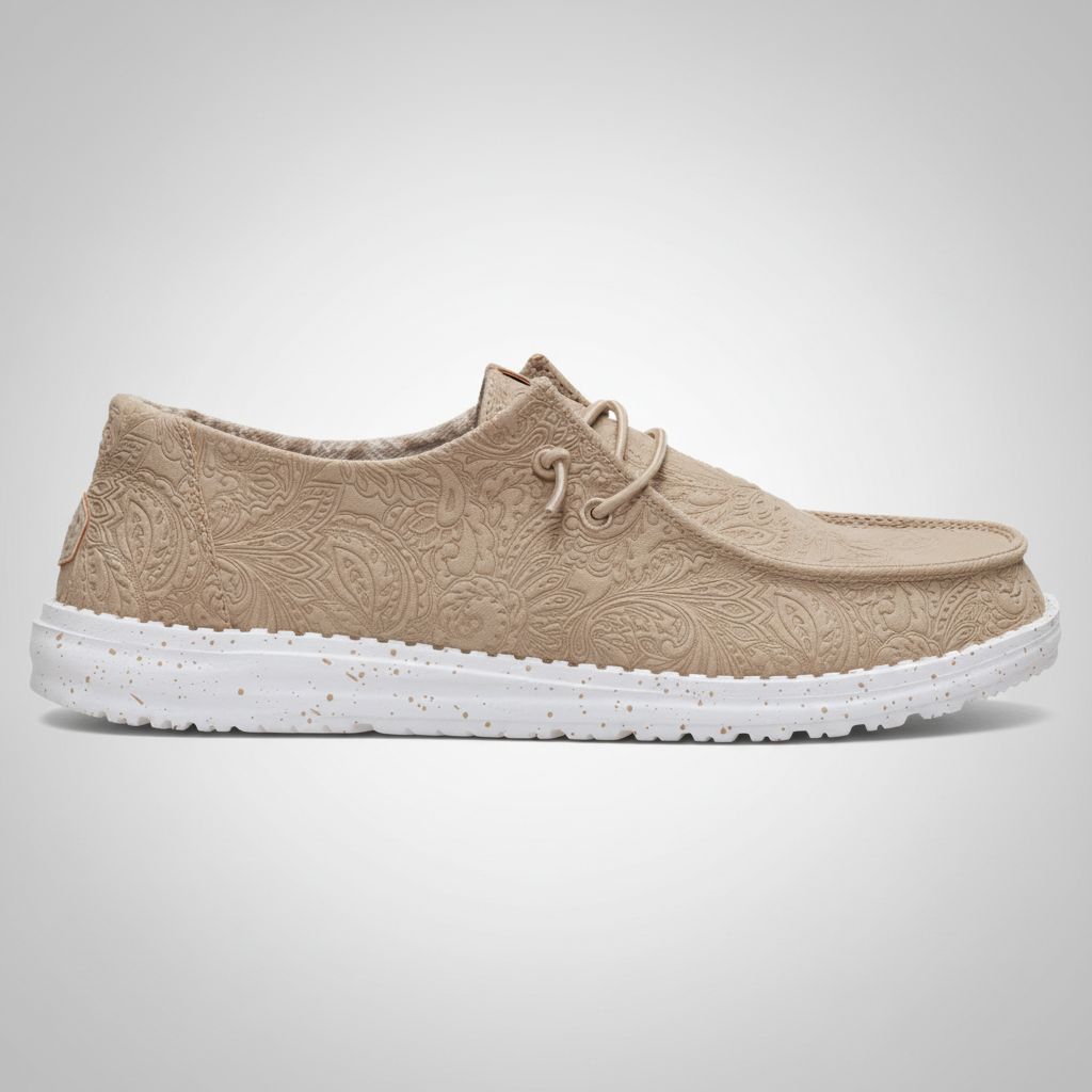 Wendy Ranch Textured Casual Slipon