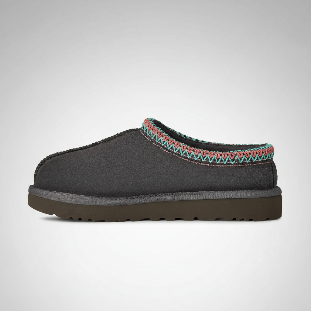 Tasman II Suede Slip On Platform Slipper