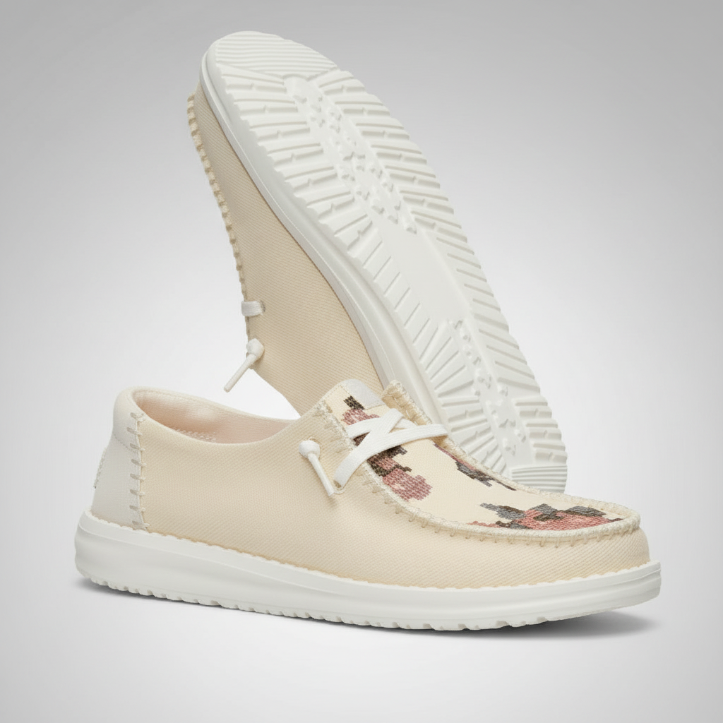 Cross Stitch Embroidered Everyday Canvas Shoes