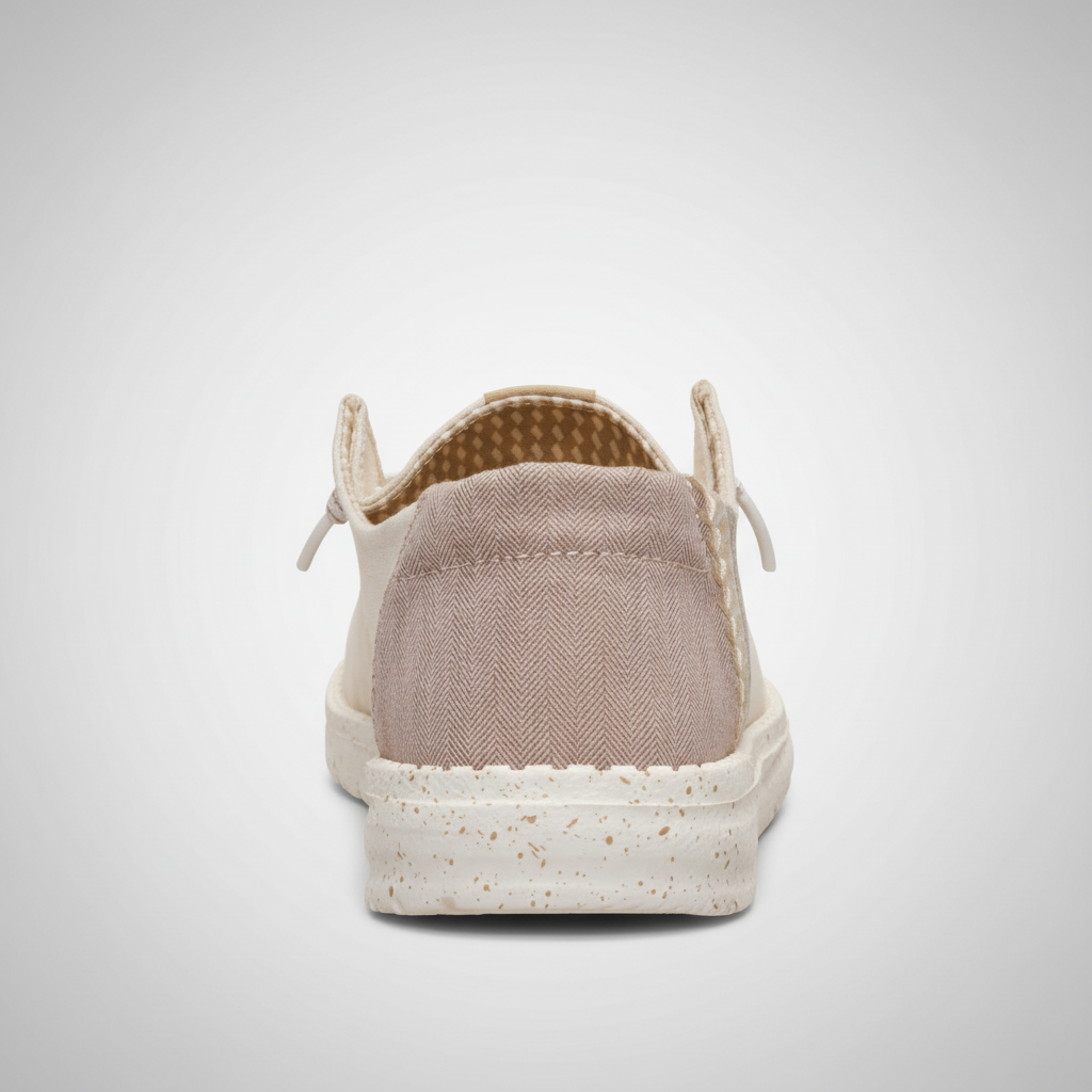 Brushed Linen Lightweight Casual Slip Shoes