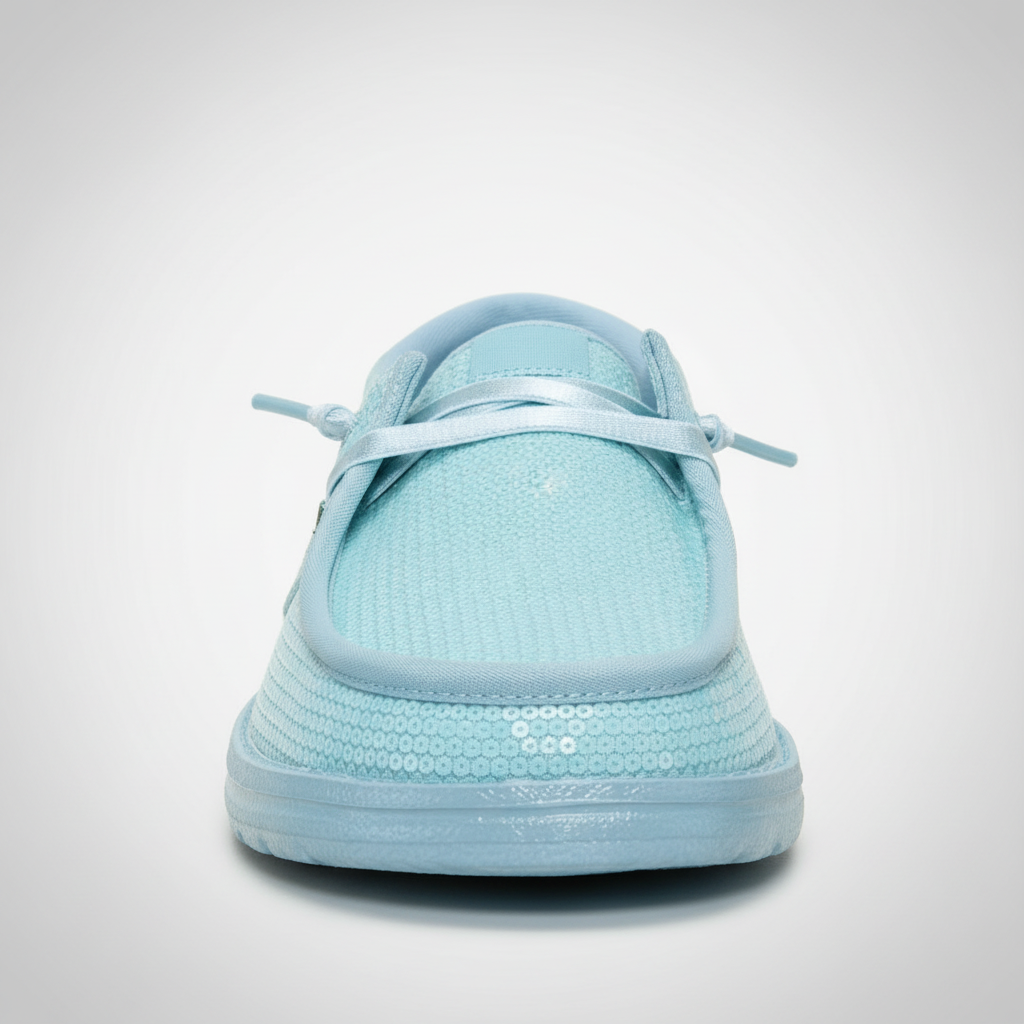 Sequin Lightweight Casual Slip On Shoes