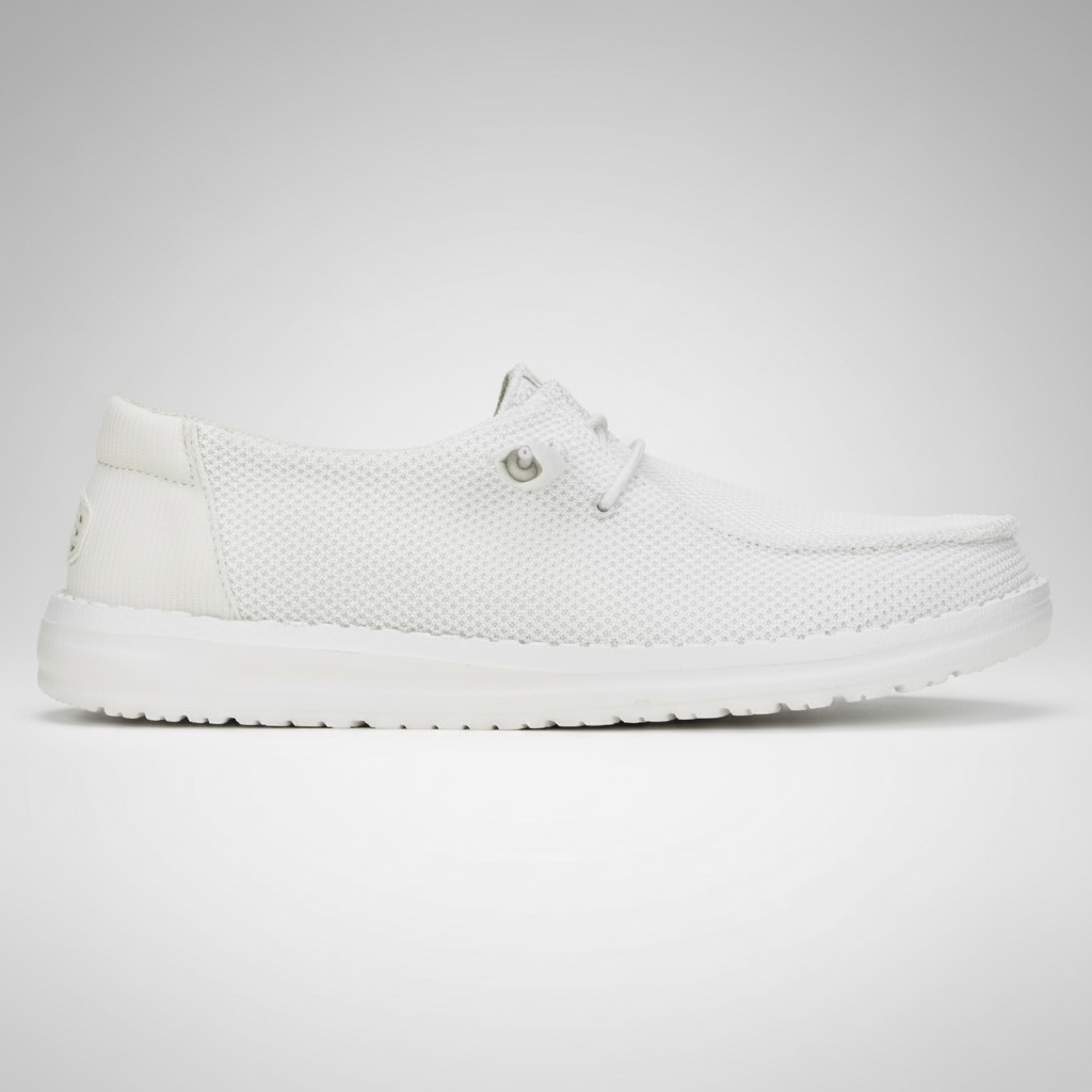 Stretch Mesh Lightweight Slip On Shoes