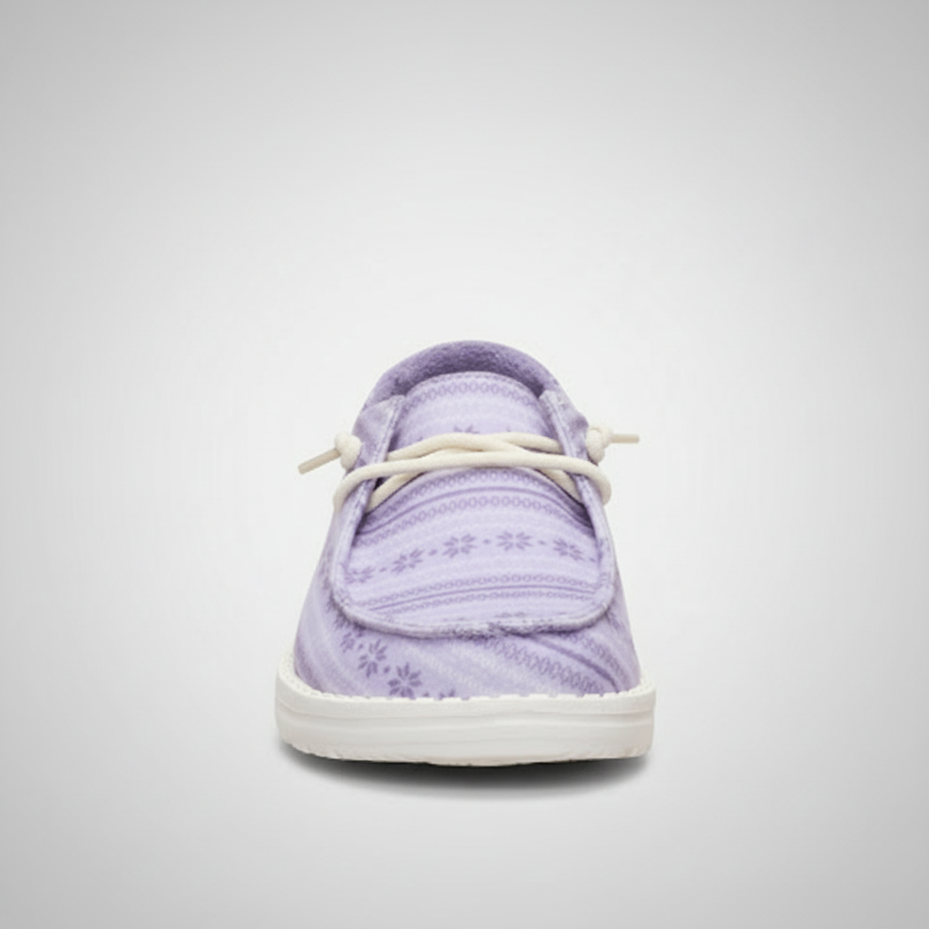 Nordic Pattern Lightweight Casual Slip On Shoes