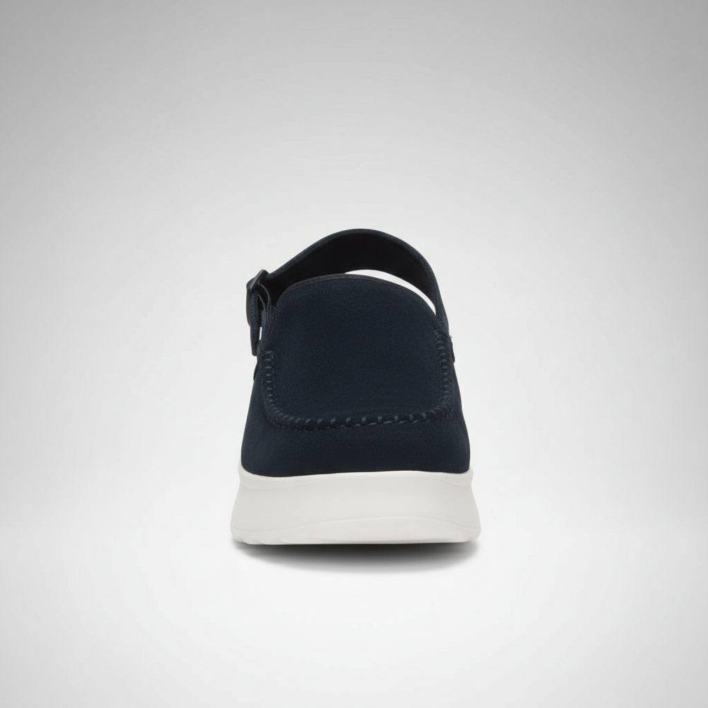 Delray Suede Platform Clog Shoe