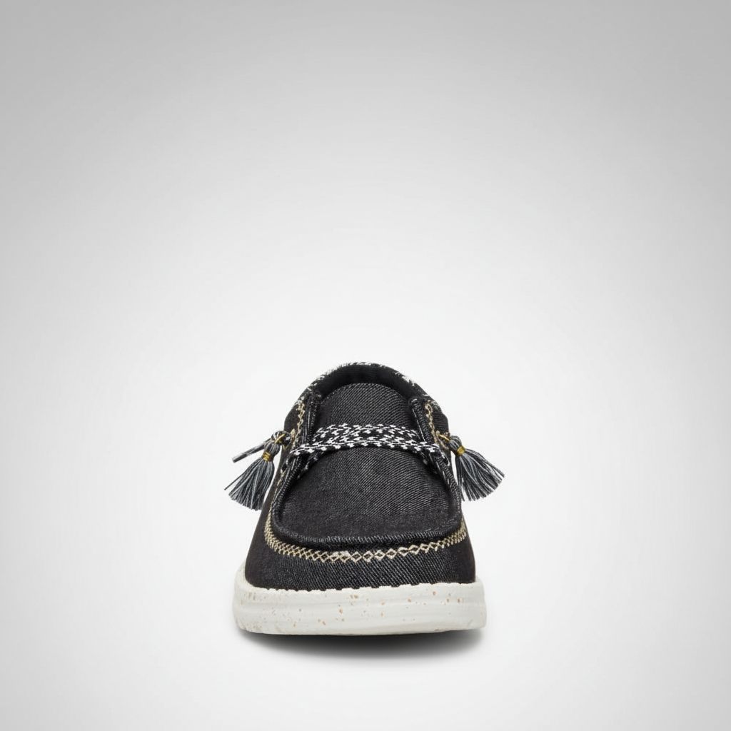 Funk Embroidered Floral Casual Shoes For Women