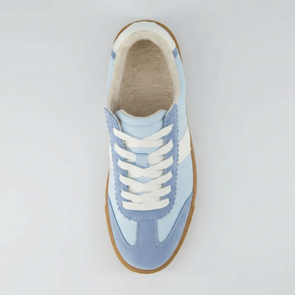 Dual Tone Lace Up Sneaker