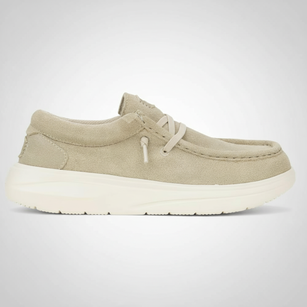 Suede Lace Casual Shoes for Women