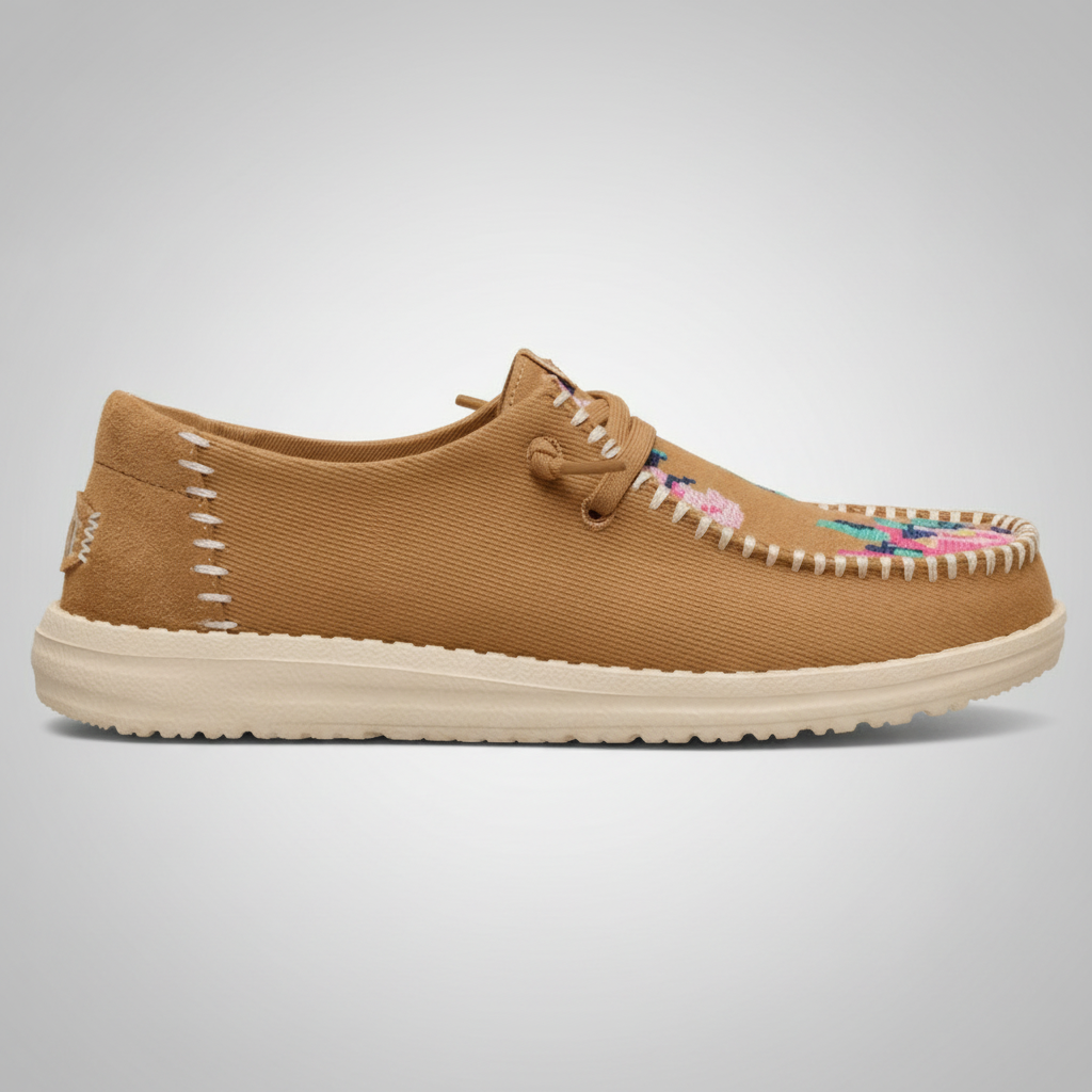 Cross Stitch Embroidered Everyday Canvas Shoes