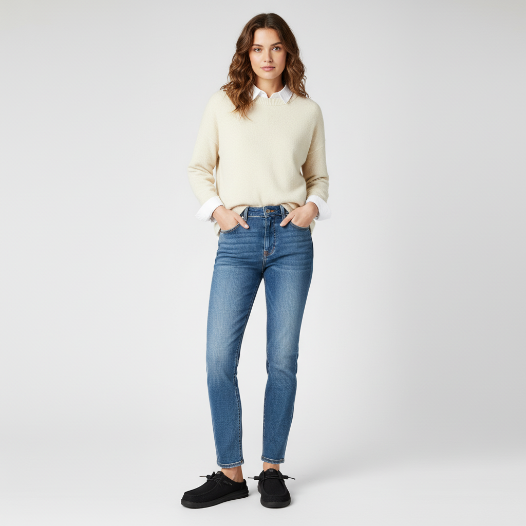 Modern Knit Slip On Casual Shoes  