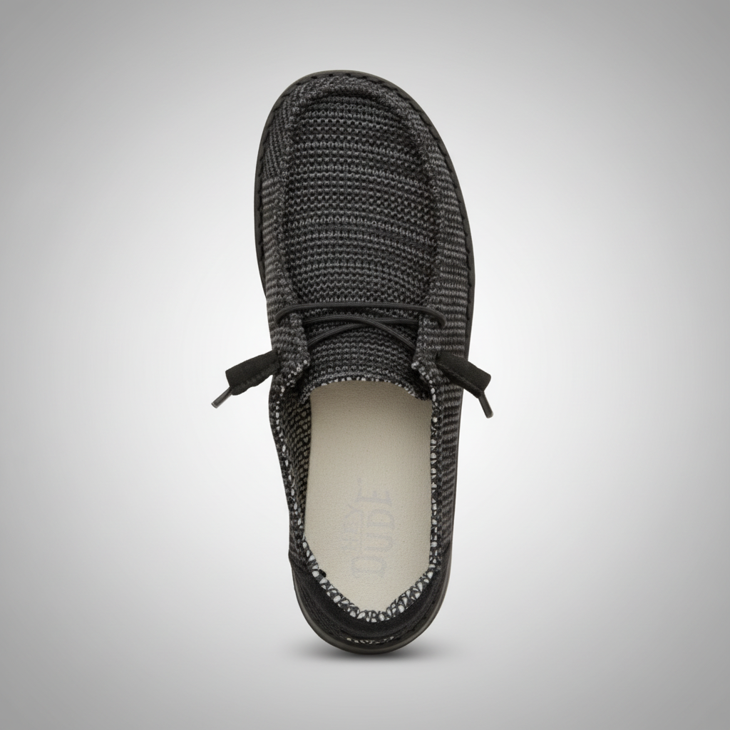 Stretch Mesh Lightweight Slip On Shoes