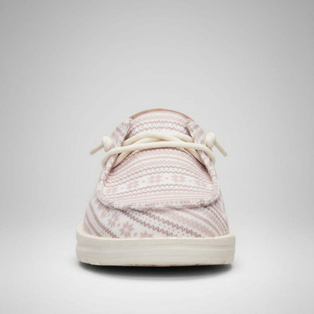 Nordic Pattern Lightweight Casual Slip On Shoes