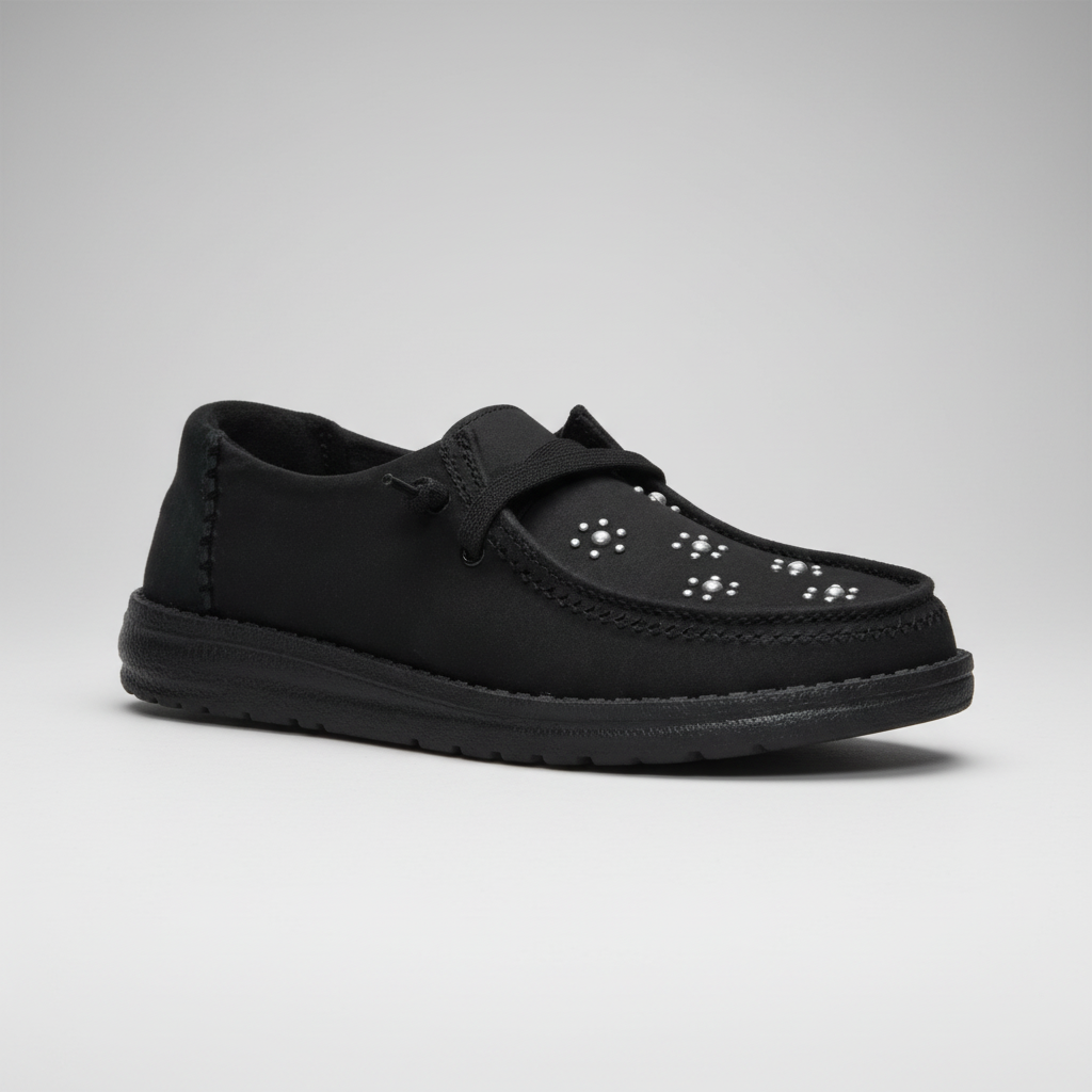 Decorative Star Stud Details Casual Shoes