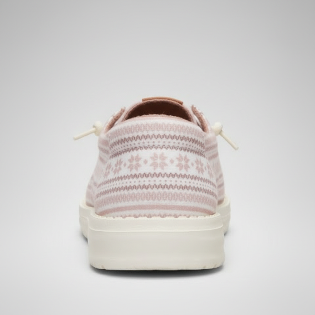 Nordic Pattern Lightweight Casual Slip On Shoes