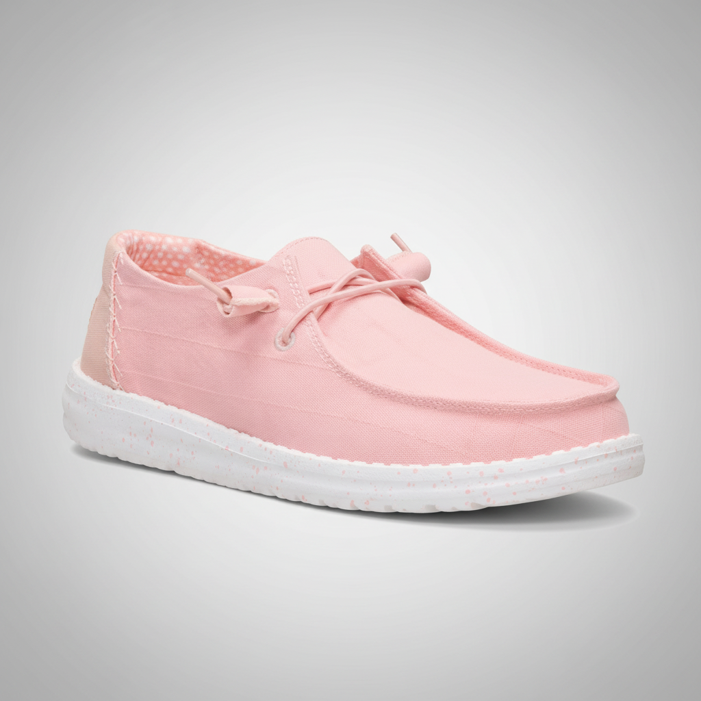 Wendy Chambray Grid Casual Shoe