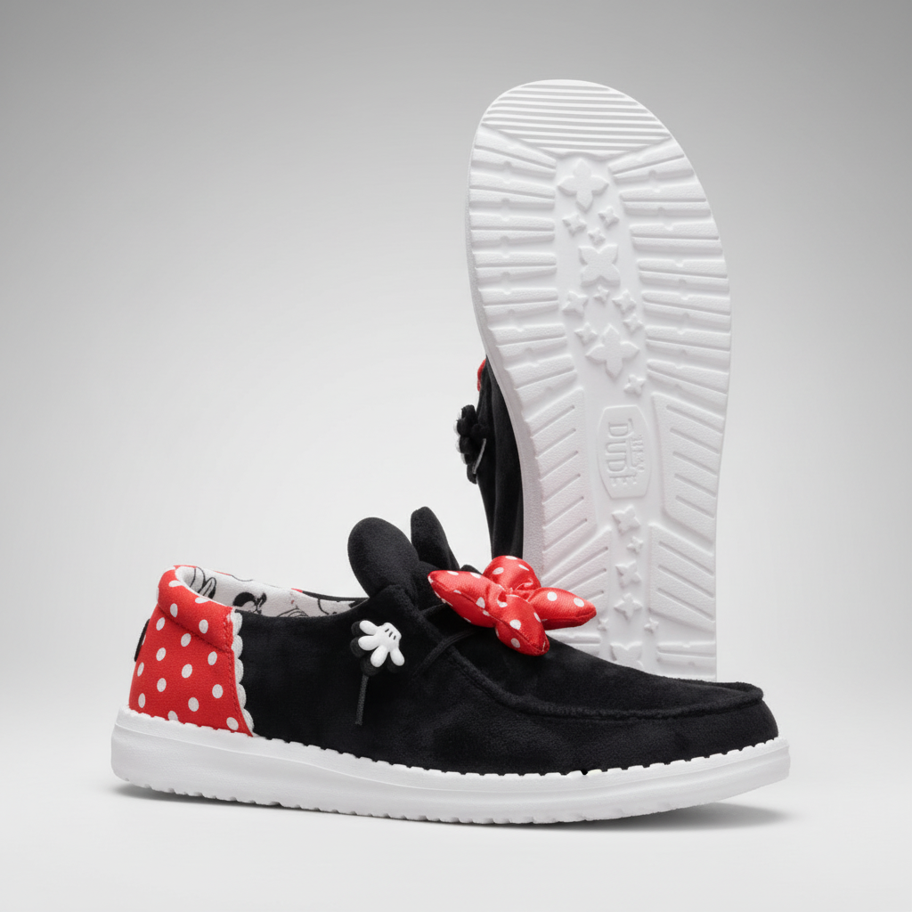 Wendy Funk Minnie Mouse Slipon